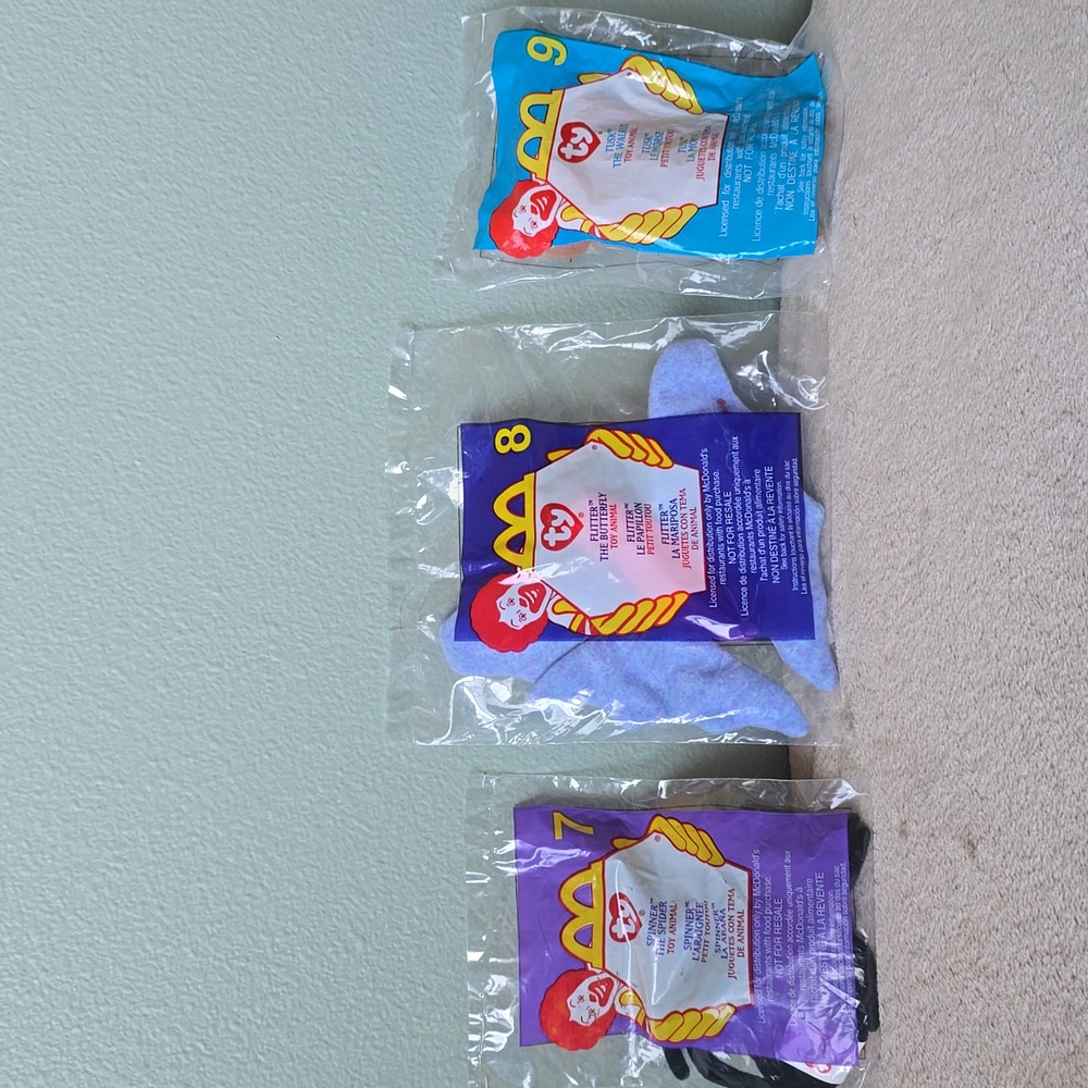 2000 McDonalds Happy Meal❤TY Teenie Beanie Babies☆Full Set New Unopened Packages - Picture 7 of 17